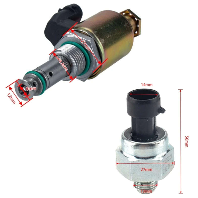 Car Fuel Pressure Sensor Set for Ford F4TZ-9F838-A, F6TZ-9F838-A, 1807329C92