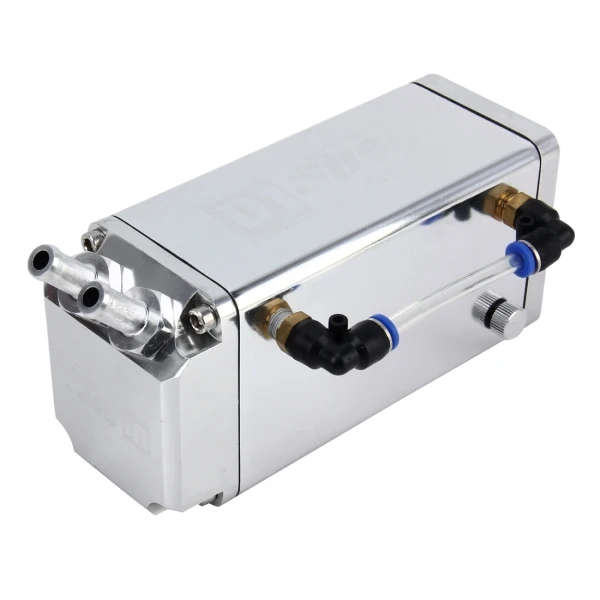 Universal Racing Engine Square Oil Catch Tank Can Embase Racing Catch Oil Tank Oil Catch Tank