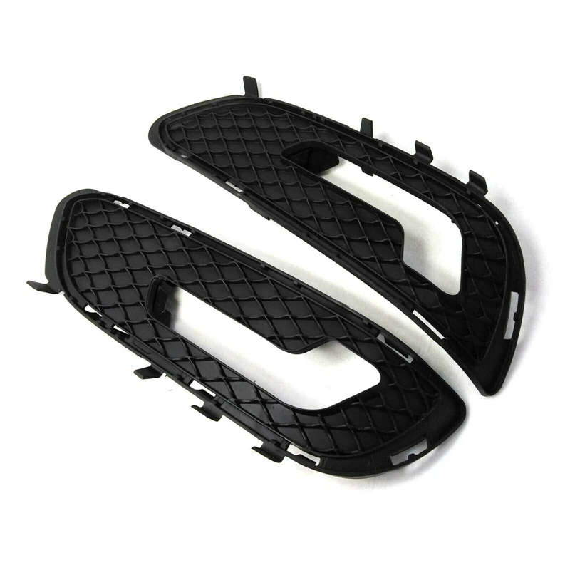 1 Pair Left Right Fog Light Lamp Grille Cover Fit for 10-13 Mercedes W212 E300/350
