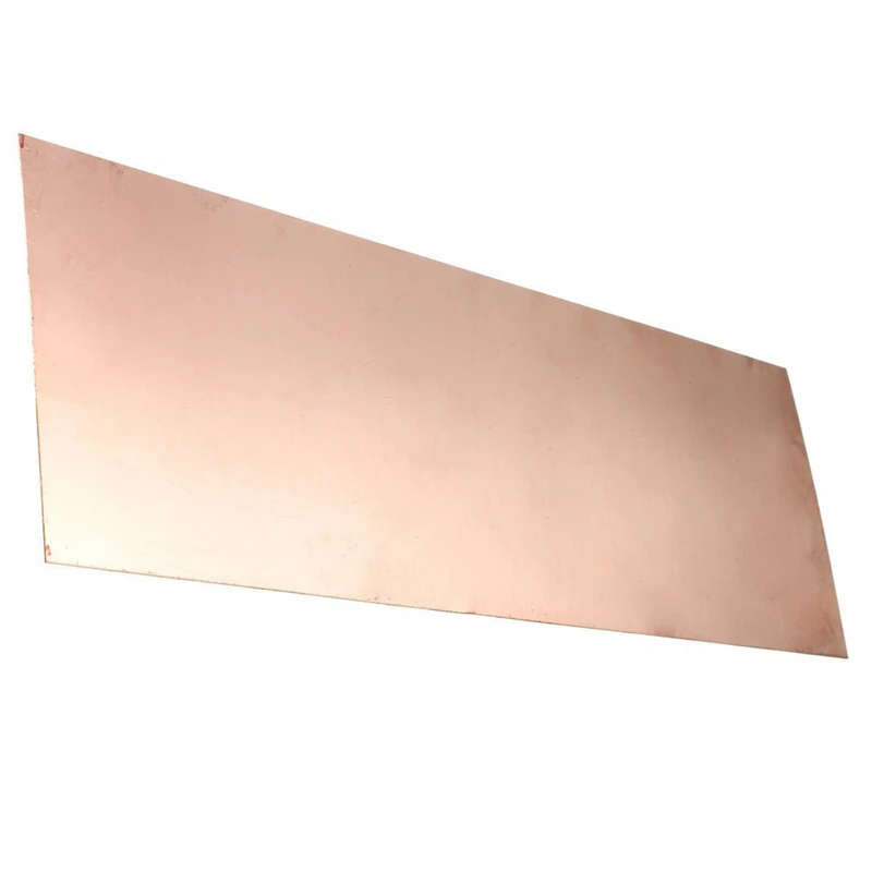 2 Pcs Copper Sheet 0.5mm x 300mm x 100mm Pure Copper Metal Sheet Foil