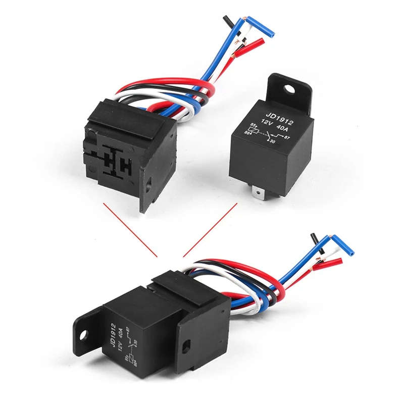 12V Racing Car Ignition Engine Start On/Off Push Toggle Switch Panel 5 in 1 Toggle Switches