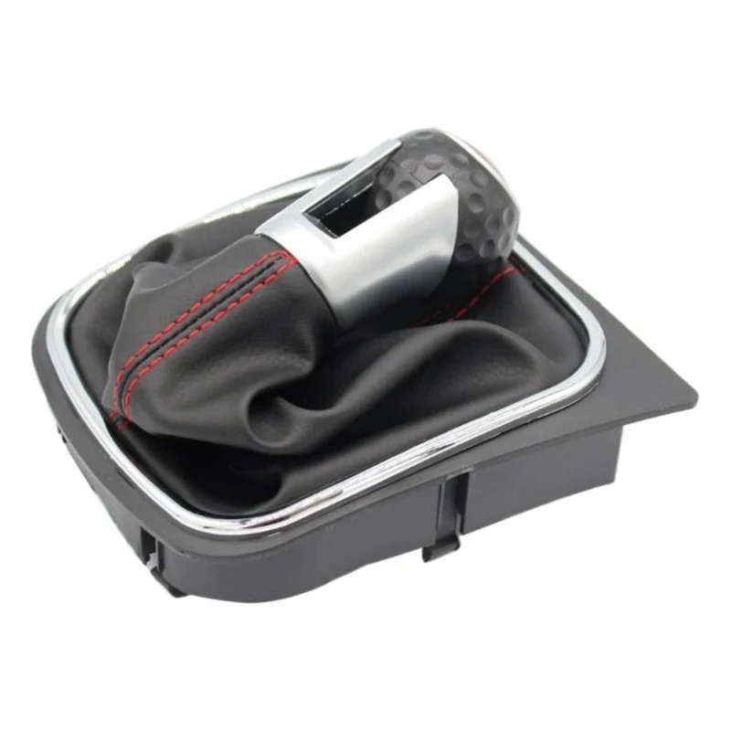 Car Shift Handball Gear Lever Gear Shift Knob for Volkswagen Golf 6, Gear Position: 6-stall, 5-stall