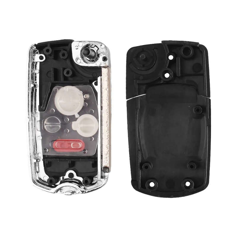 3/2+Panic Buttons Modified Flip Folding Remote Key Shell for HONDA ACCORD CRV CIVIC ODYSSEY Pilot