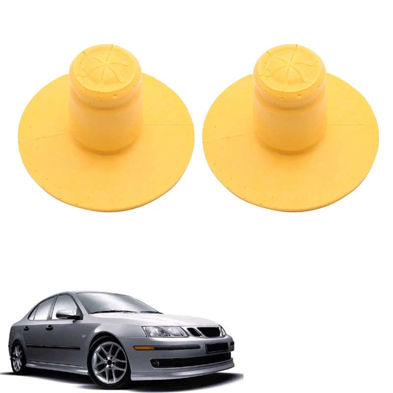 2 x Rear Left Right Spring Bump Stop Absorbers 12802494 12794314 for Saab 9-3 2003-2012
