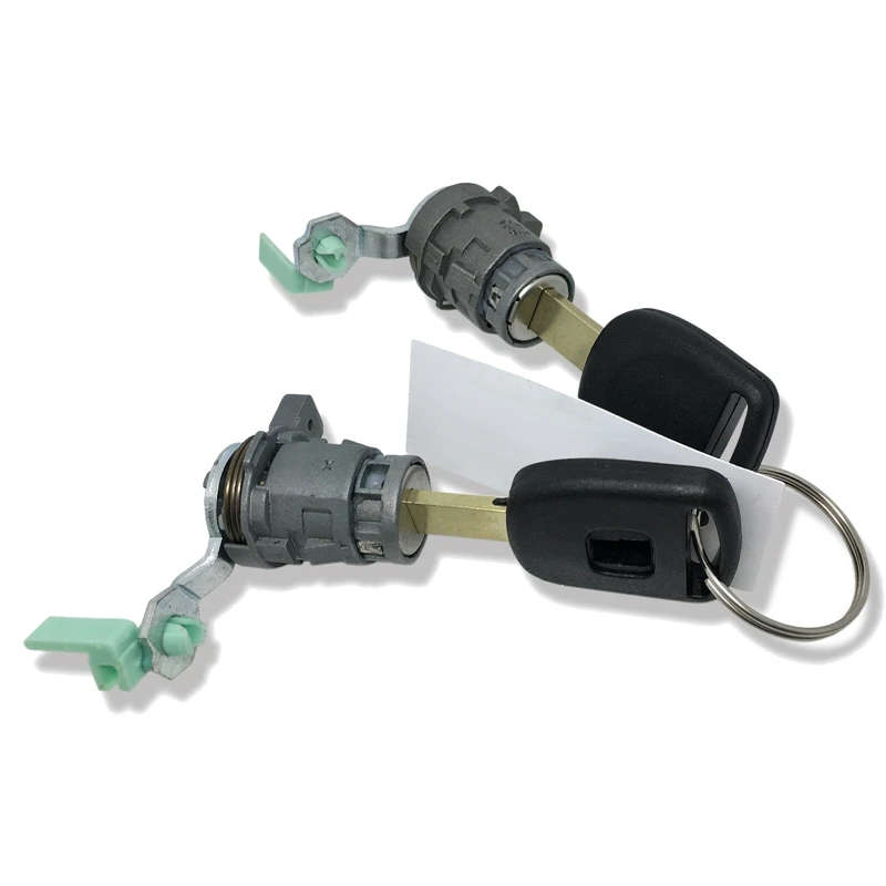 Left & Right Door Lock Cylinder with 2 Keys for 2003-2011 Honda Accord Civic Odyssey S2000 CR-V