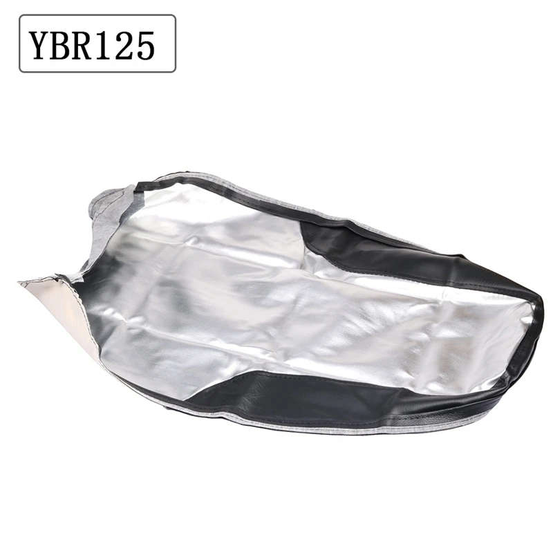 Seat Cushion Cover Black Against Insulation Breathable Wear for YAMAHA JYM125-2 JYM 125