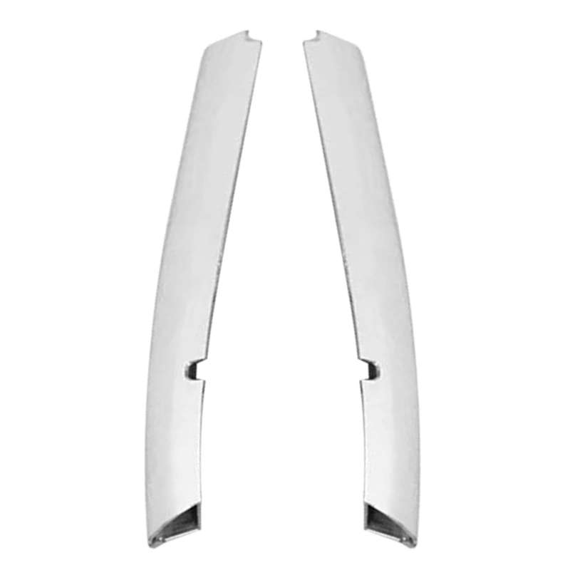 2PCS Car Grille Trim Front Bumper Lower Radiator Cover Strips for Mazda CX-5 2017-2020