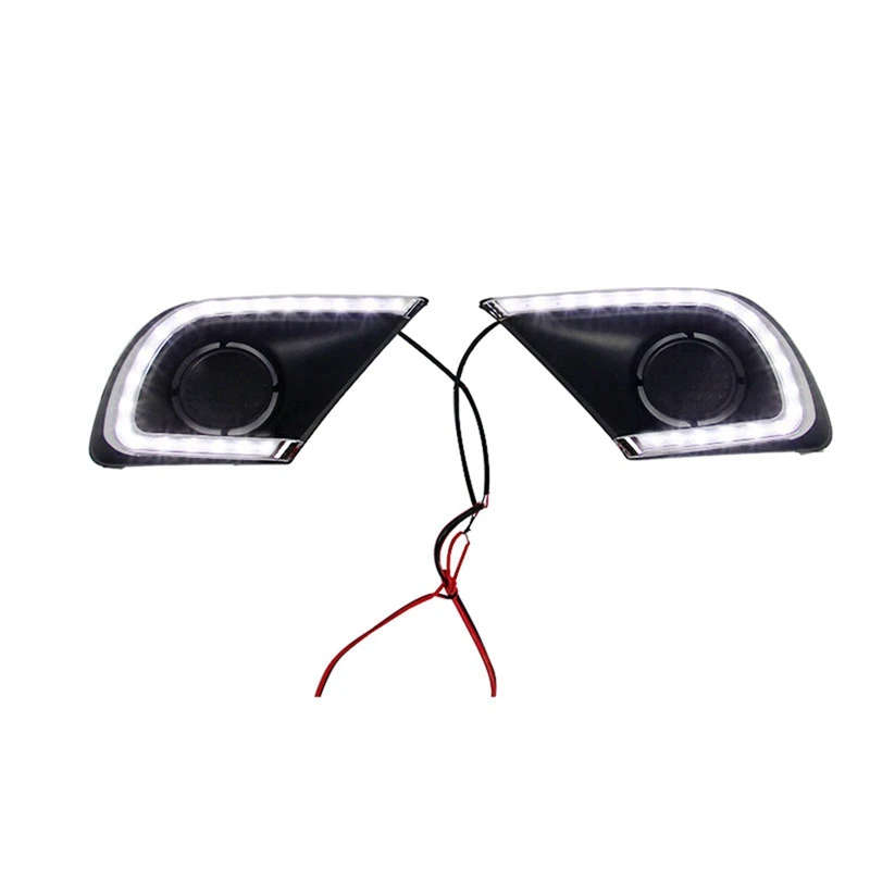 Front Daytime Running Light Fog Lamp Light for Toyota Innova 2012-2015 Accessories