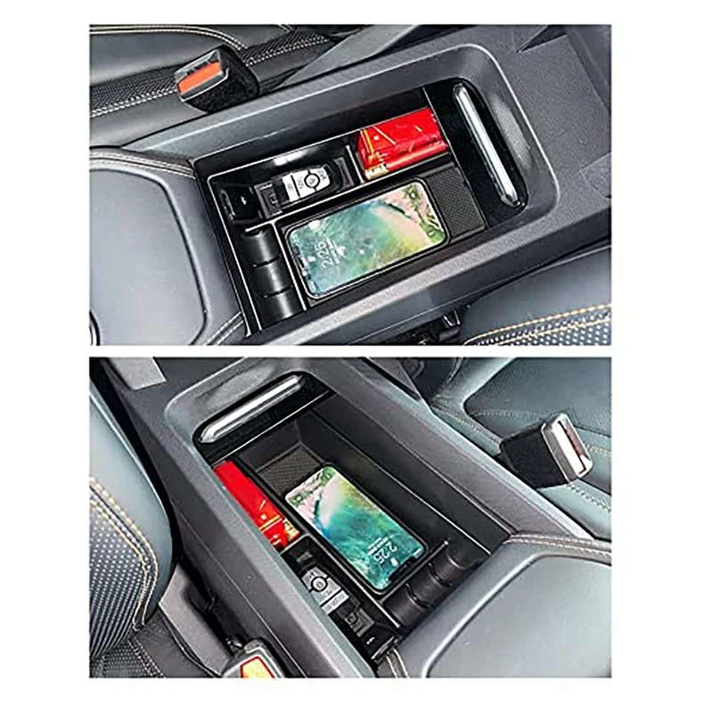 Car Central Armrest Storage Box for Ford Mustang Mach-E 2021-22