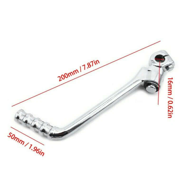 Motorcycle Kick Starter Lever Start Pedal for Kawasaki KE KL/KLX/KX/KDX/KZ/125/175/200 16mm