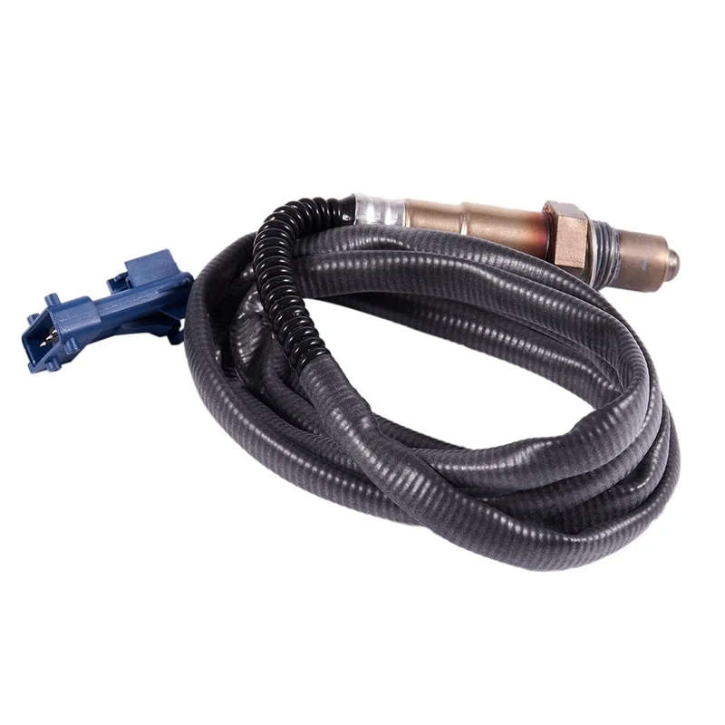 2 Pcs Car Accessories: 1 Pcs Oxygen Probe O2 Sensor & 1 Pcs Fuel Injectors for Peugeot