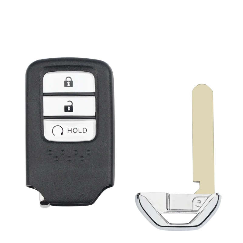 For Honda City Jazz XRV Venzel HRV 3 Buttons Remote Car Key Shell Case Fob Auto Accessories