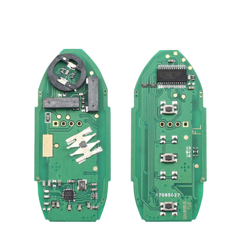 Smart Remote Key 3 Buttons Fob For NISSAN Qashqai X-Trail Car Controller