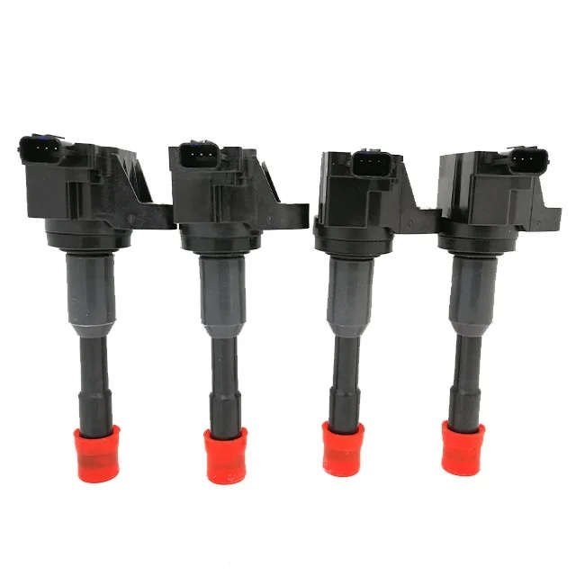4pcs Ignition Coil SET For Honda Civic 7 8 VII VIII JAZZ FIT 1.2 1.3 1.4