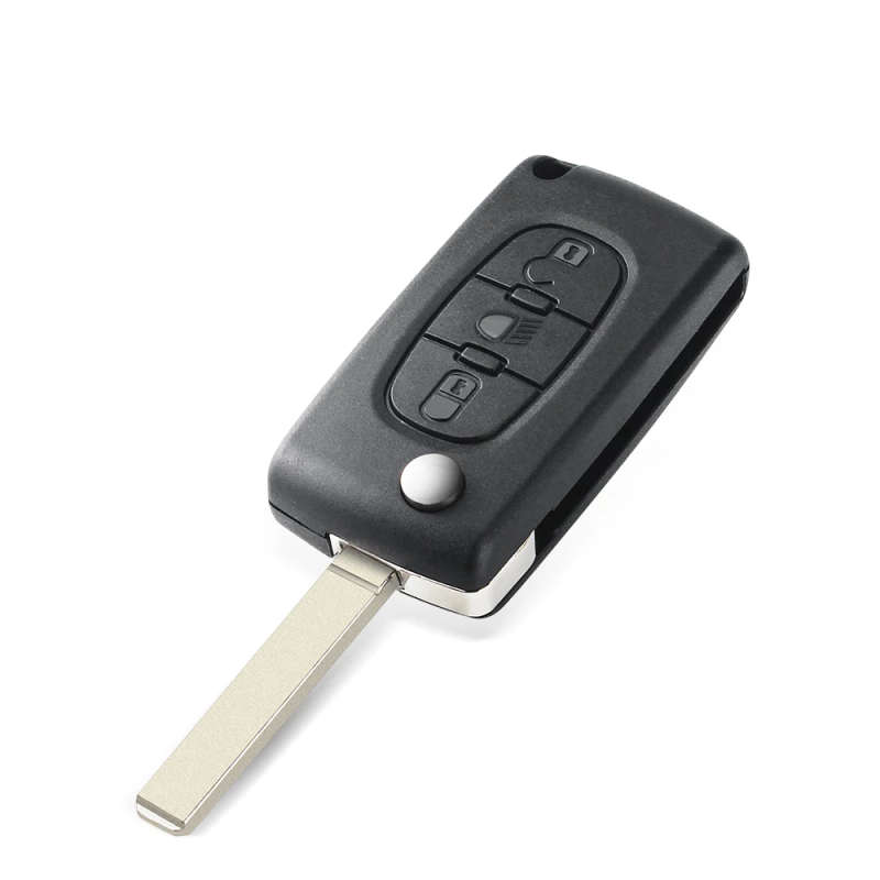 For Citroen C2 C3 C4 C5 C6 C8 433Mhz ID46 light Flip Remote Car Key Fob VA2/HCA Blade