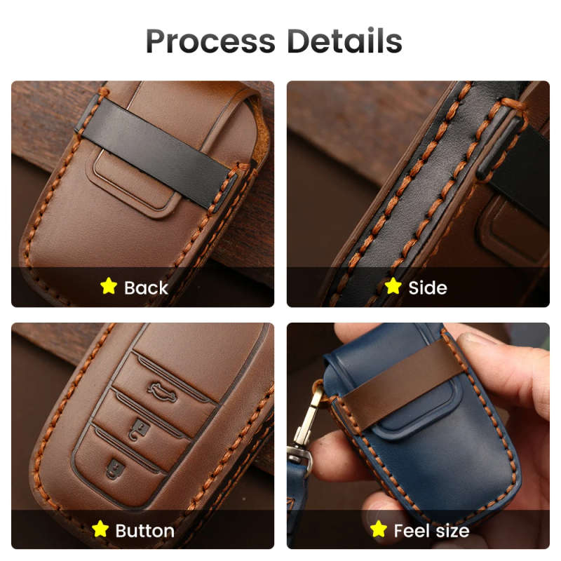 Car Key Case Full Cover for Toyota Altis Corolla Rav4 CH-R Camry Hilux Fortuner Crown 3 Buttons
