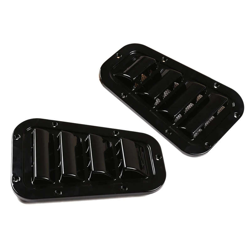 For Land Rover Defender 2004-2019 Car Front Bonnet Vents Hood Side Trim Cover