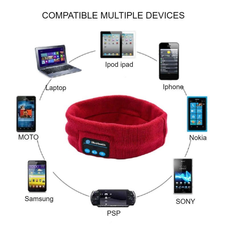 Wireless Bluetooth Music Headband  Divisi