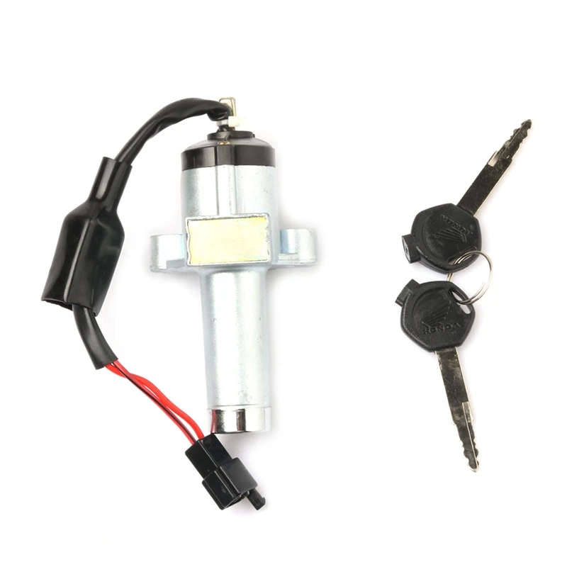 Ignition Switch Fuel Gas Cap Lock Key Set for Honda CB125 ACE CB CG XL 125 KYY CB125F CBT125