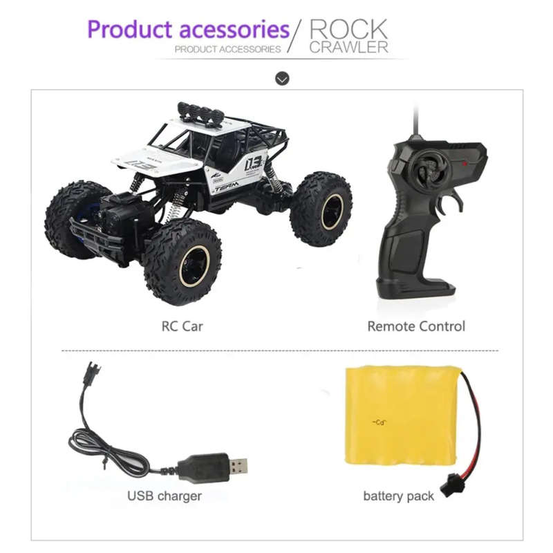 Rock Crawler 4WD Radio RC Racing Car