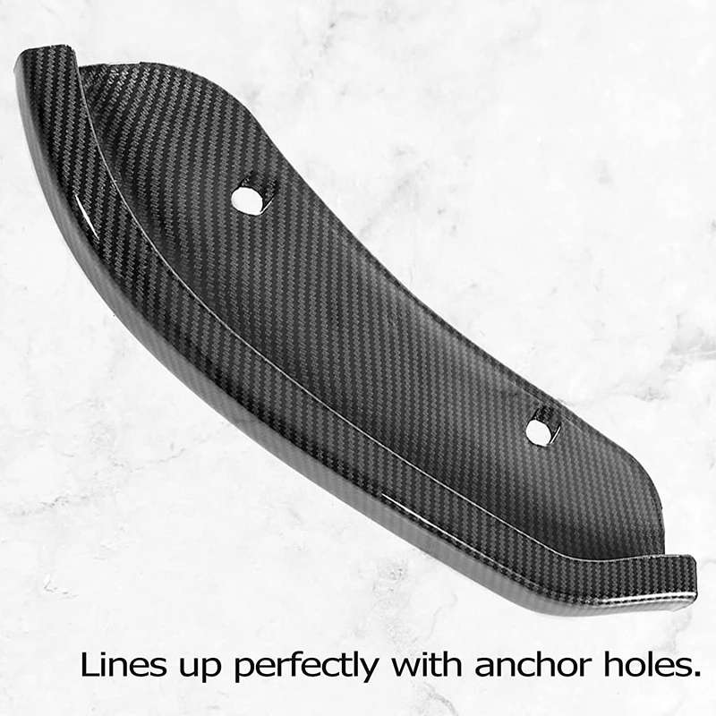 Front Bumper Lip Splitter Protector, for Dodge Challenger SRT Hellcat 2015-2021