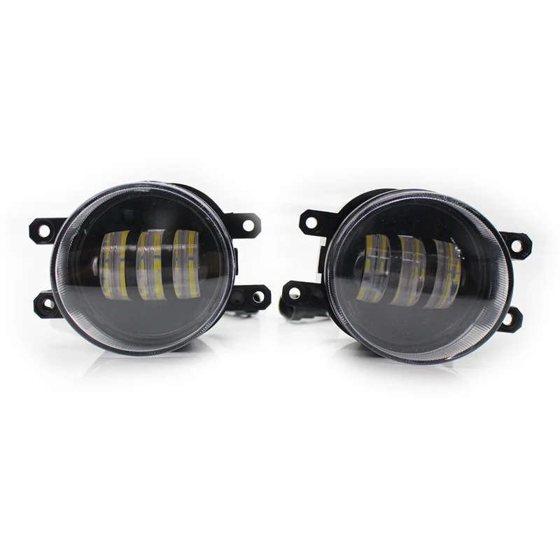 White/Yellow Dual Color 20W High Power LED Fog Light Kit Angel Eye for Lexus Toyota Scion