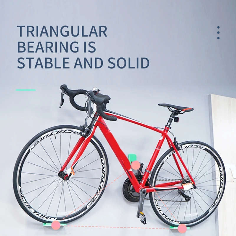 Bicycle Wall Mount Up to 25KG Capacity Pedal Hook Wheel Bracket