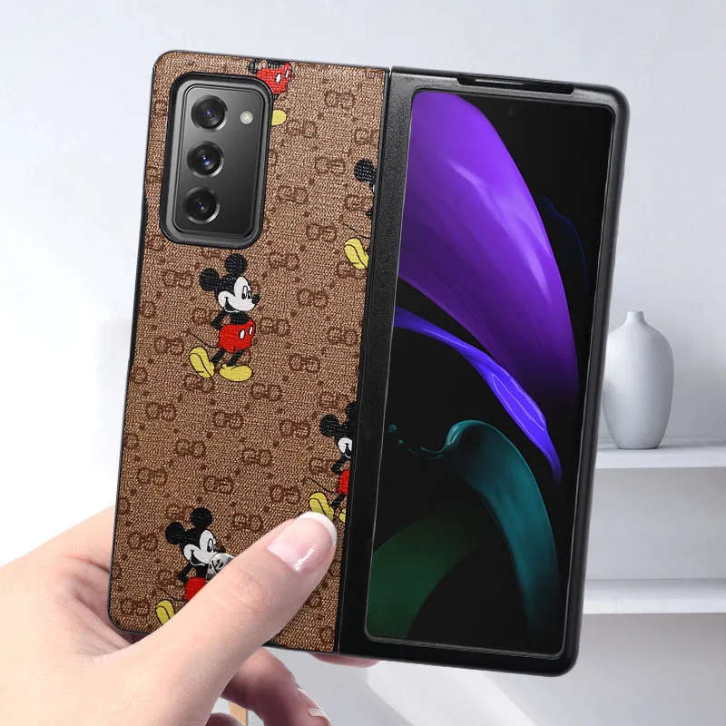 Disney original Mickey Minnie phone case for Samsung Galaxy Fold 1/2 / Mate X2 folding ant