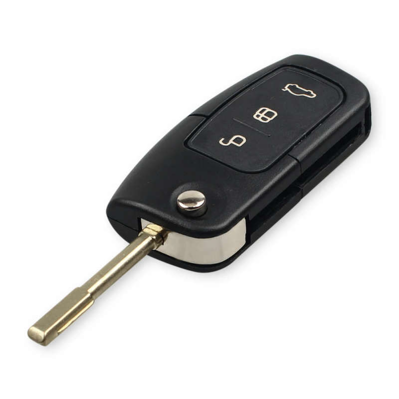 433 MHz 3 Buttons Flip Folding Car remote control For FORD Mondeo Focus Fiesta C Max S Max Galaxy