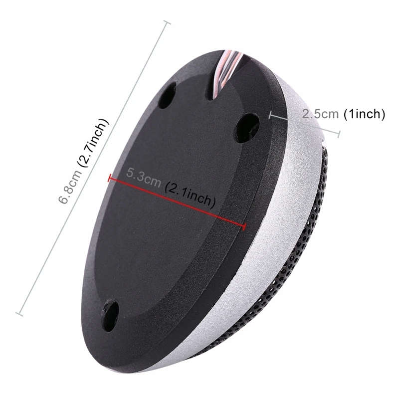 Kaneed 2 PCS Car Tweeter Speaker Super Power Audio 98dB CQS-106 Loudspeakers
