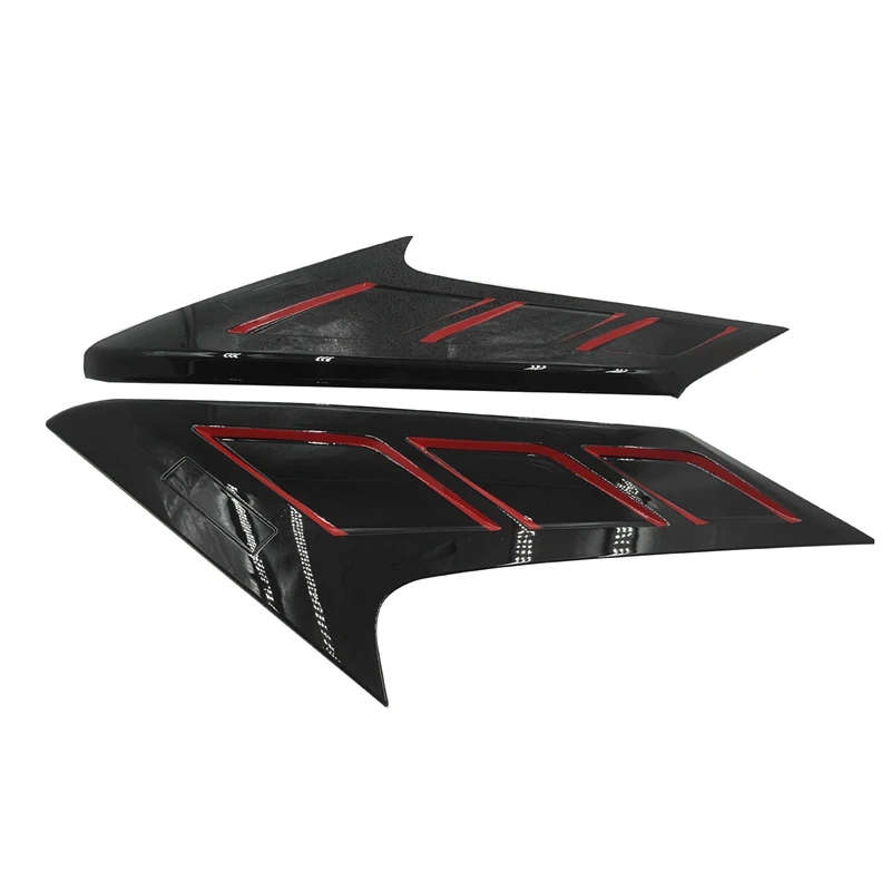 Exterior Rear Tail Window Spoiler C Pillar Molding Cover for Toyota RAV4 RAV 4 2020 2021