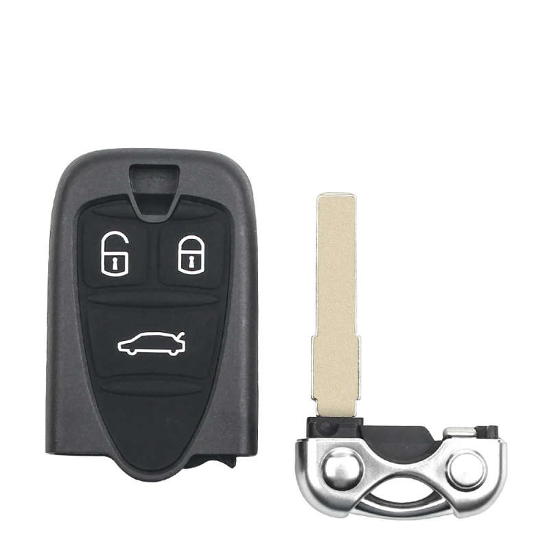 For Alfa Romeo 159 Brera156 Spider Smart Car Key Shell FOB 3 Buttons Remote Key 2005-2011