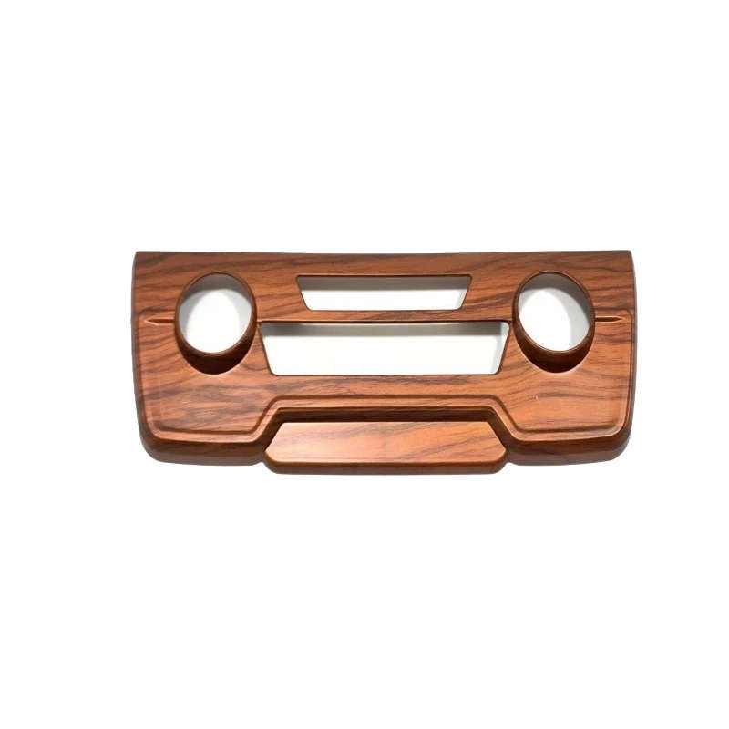 Car Peach Wood Grain Gear Panel Cover and Center Console CD Panel Cover Trim for Honda CR-V CRV