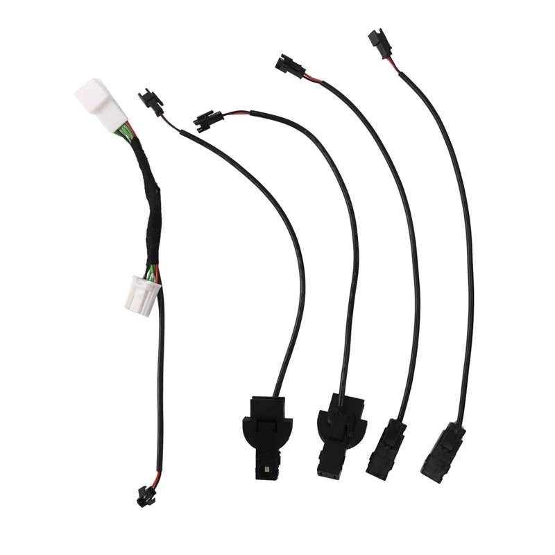 4Pcs LED Foot Light Ambient Light Special Atmosphere Lamp Ice Blue for Toyota RAV4/Wildlander