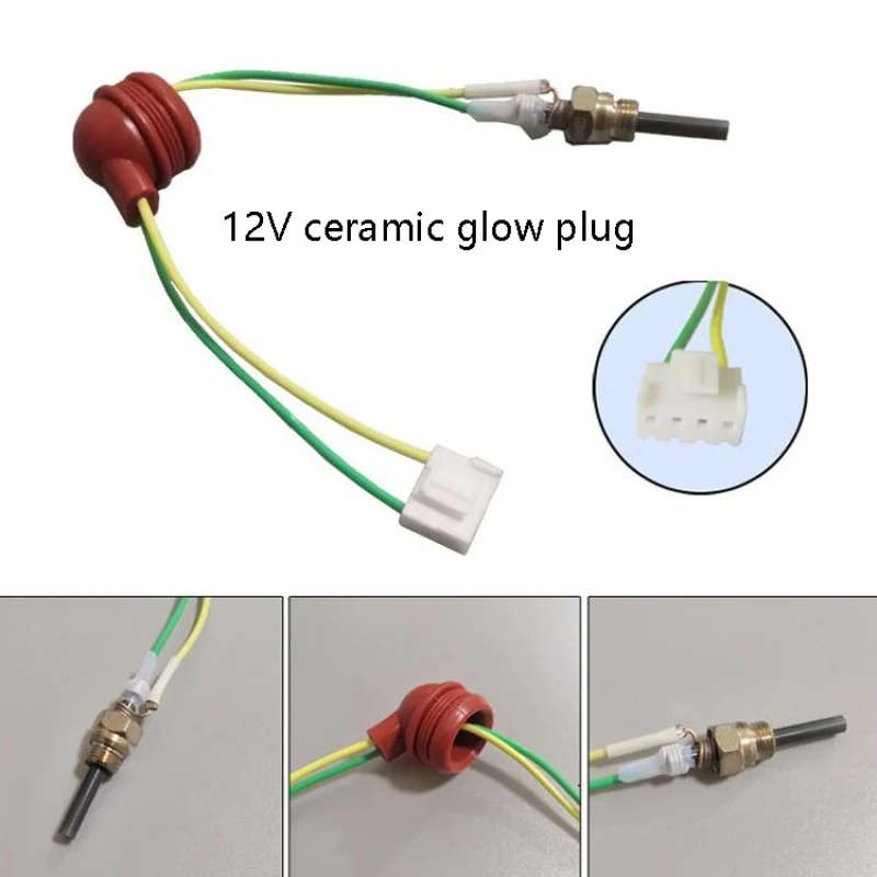 5 In 1 Car Air Diesel Parking Heater Ceramic Electric Plug 5KW Set Parking Heater Repair Kit