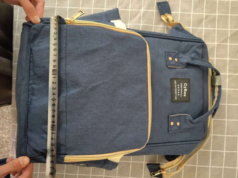 Diaper Bag Mummy Maternity Nappy Bag Pure Color 42CM Travel Backpack Designer Nursing Bag For Baby