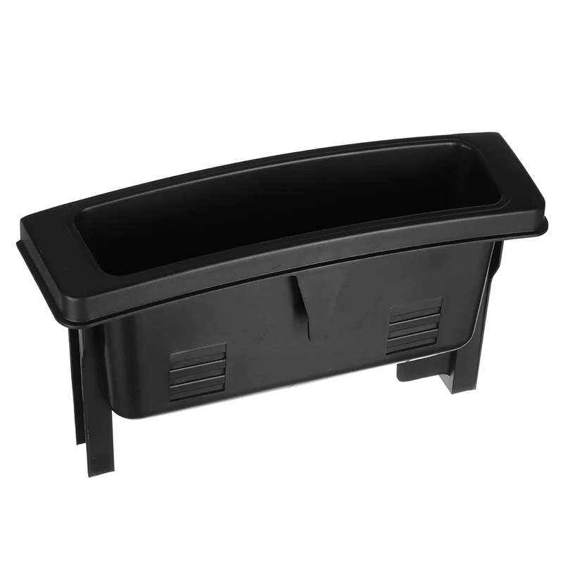 Black Car Front Centre Insert Console Storage Box Cover Trim for Mercedes for Benz W203 C-Class