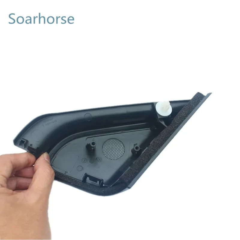 2 pcs Front Door Mirror Trim Tweeter Speakers Panel Triangle Treble Horn Cover For Suzuki Vitara