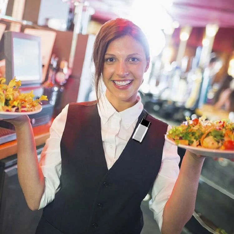 SR606 Mini Walkie Talkie for Bank Restaurant Car Ourdoor Small Walkie Talkie
