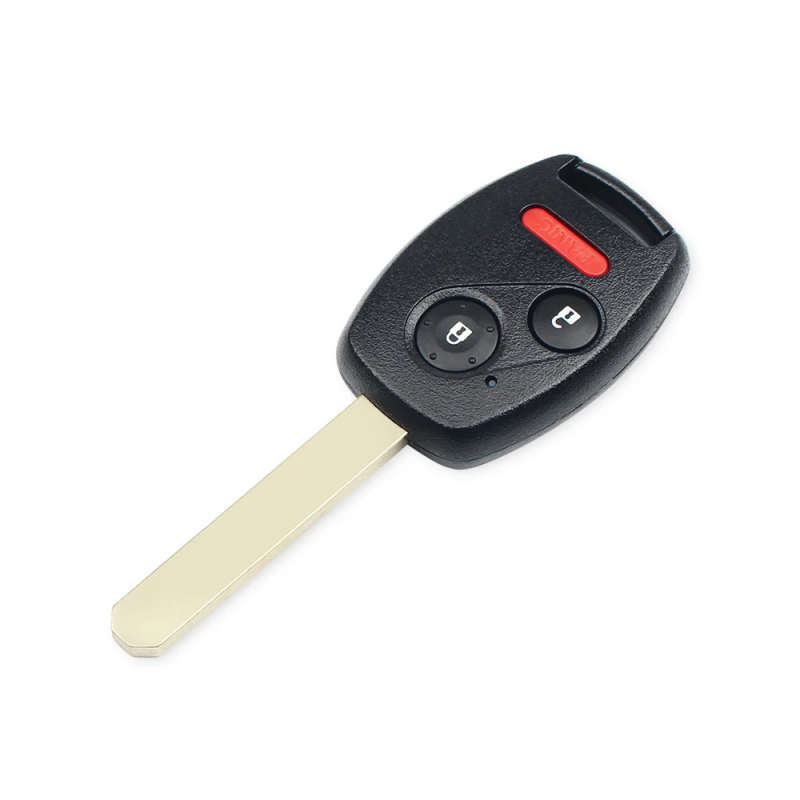 For Honda Pilot 2005-08 With ID46 Chip Remote Car Key Fob 433Mhz 3 2 +1 Buttons Uncut Blade