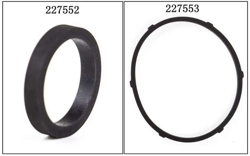 2pc/set Automatic Transmission Oil Water Heat Exchanger Seal Gasket For Peugeot 206 207 2008 301