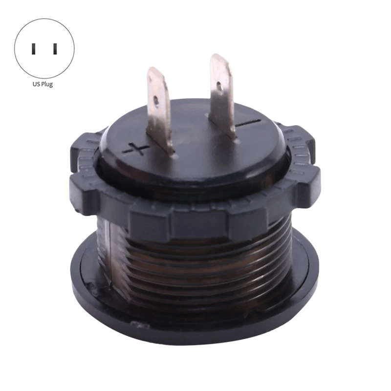 2X DC12V RD Digital Voltmeter Three Wires Vehicles Motorcycles Boat Cars Voltage Panel Meter