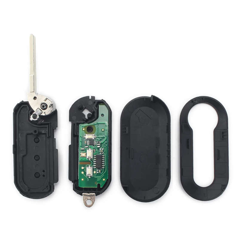 Remote Car Key For Fiat 500 500L Punto Florino Doblo Qubo Punto Evo Grande Punto 433MHz Marelli