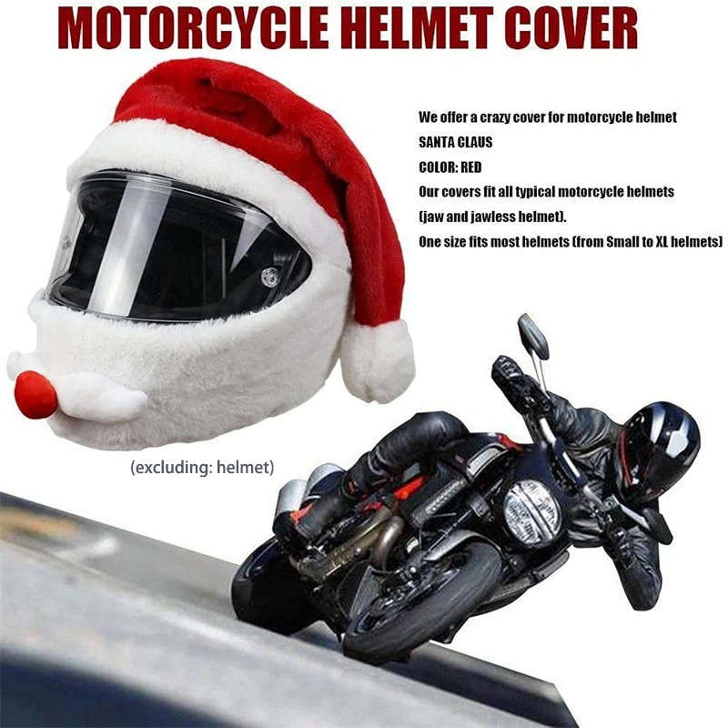 Christmas Motorcycle Helmet Full Face Motorcycle Helmet Cartoons Cover