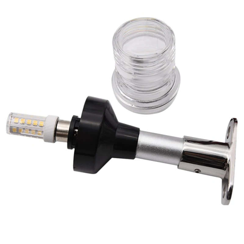 8 Inch Fold Down LED Navigation Light 360 Degree Sailing Signal Lamp for Yacht Boat