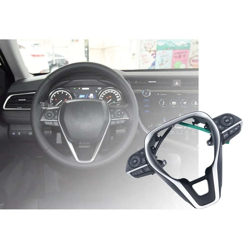 Steering Wheel Buttons Cruise Control Button Steering Switch KK-12 for Toyota Camry Corolla 20