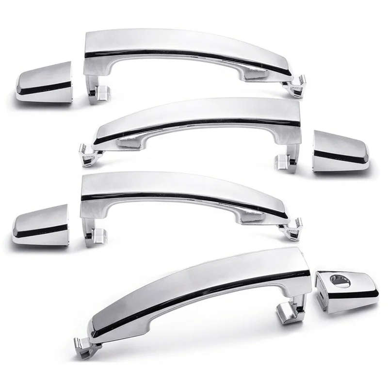 Manual Transmission Speed Sensor 96190708 5S7656 with 4Pcs Chrome ABS Door Outer Handle Covers