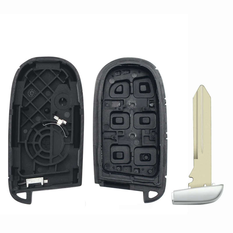For Dodge Durango Jeep Grand Cherokee 4 3+1 Button Smart Key Replacement Remote Key Shell Case Fob
