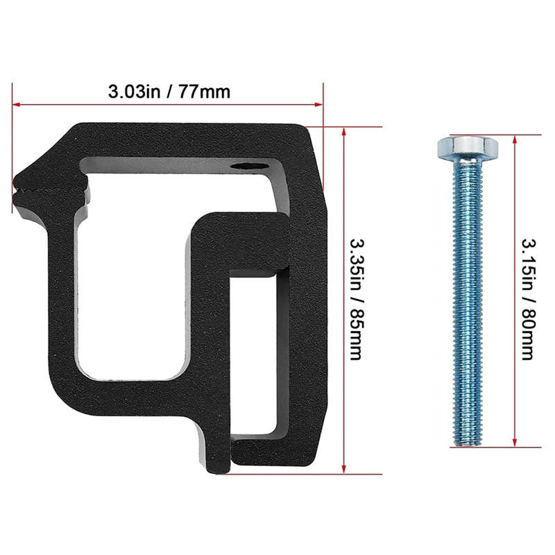 Mounting Clamps Rack Clamps Truck Cap Topper Camper Shell for Chevy Dodge/Mitsubishi/Toyota