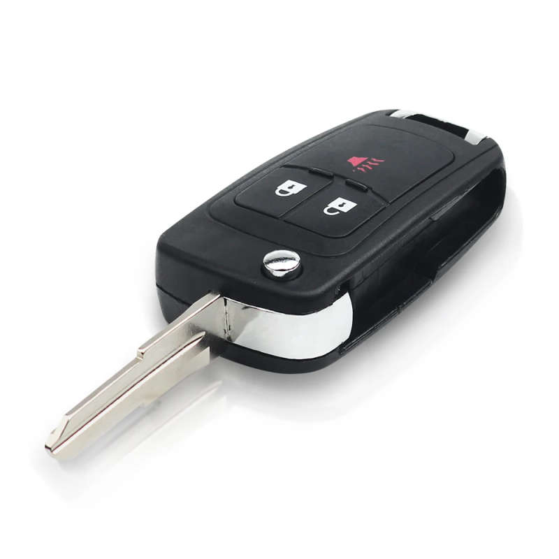 3 Buttons Remote Key Case Shell for CHEVROLET Cruze Spark Flip Remote Key Fob 3 Button
